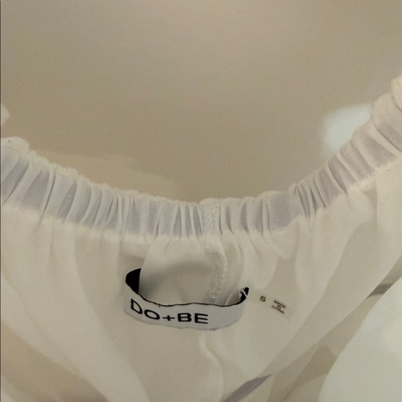 DO+BE White Ruffle Dress - Picture 3 of 3